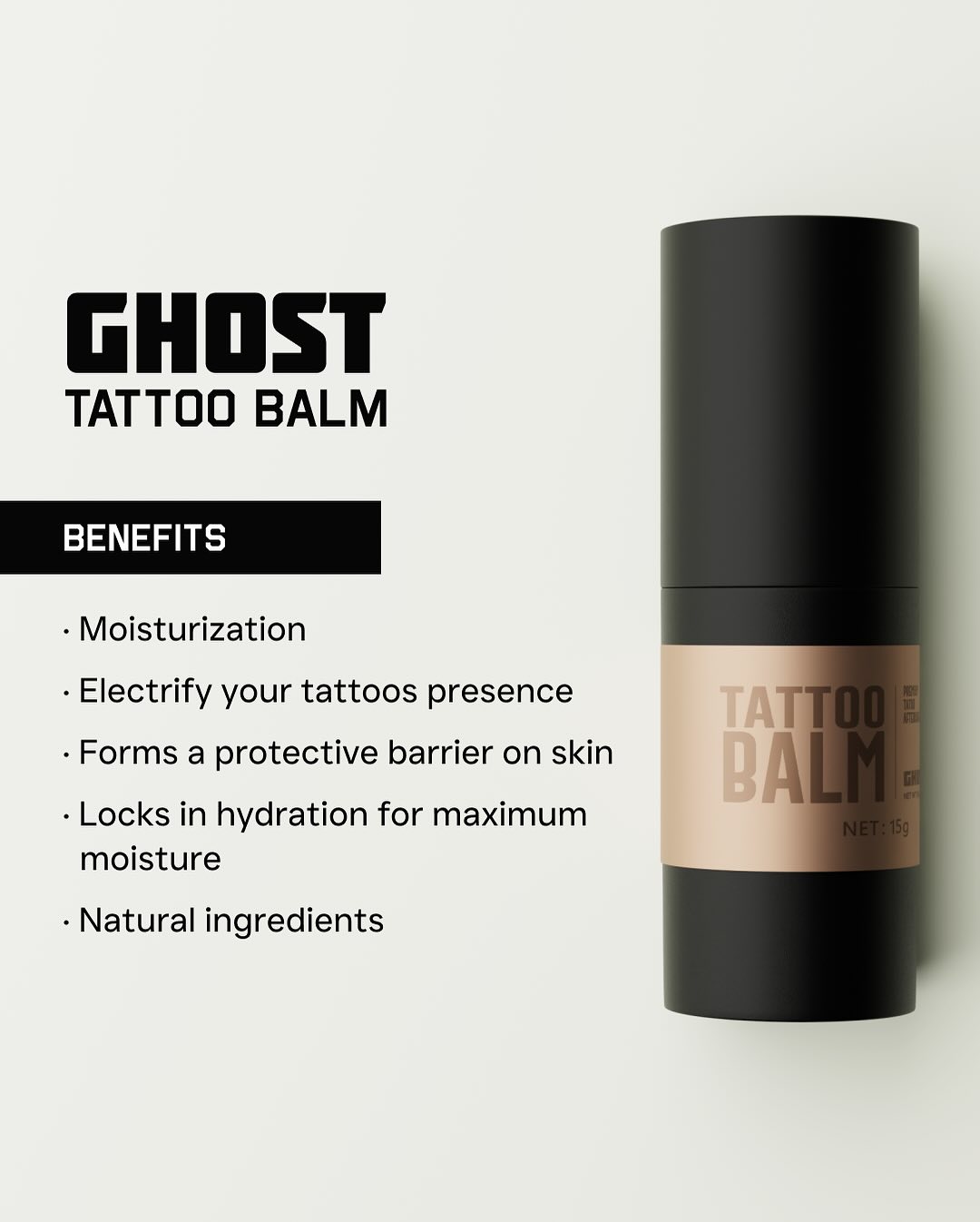Ghost Tatto Balm Limited Time Offer (2 Pieces)